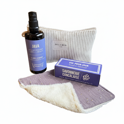 Trousse cadeau: "Java" à l'Avocat & au Patchouli
