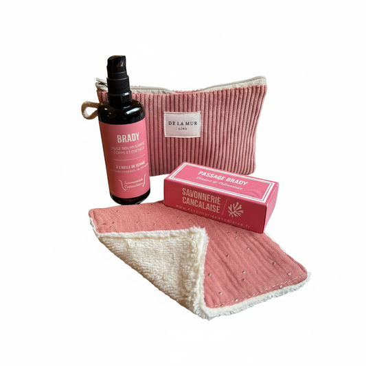 Trousse cadeau: "Brady" au Sésame & Palmarosa